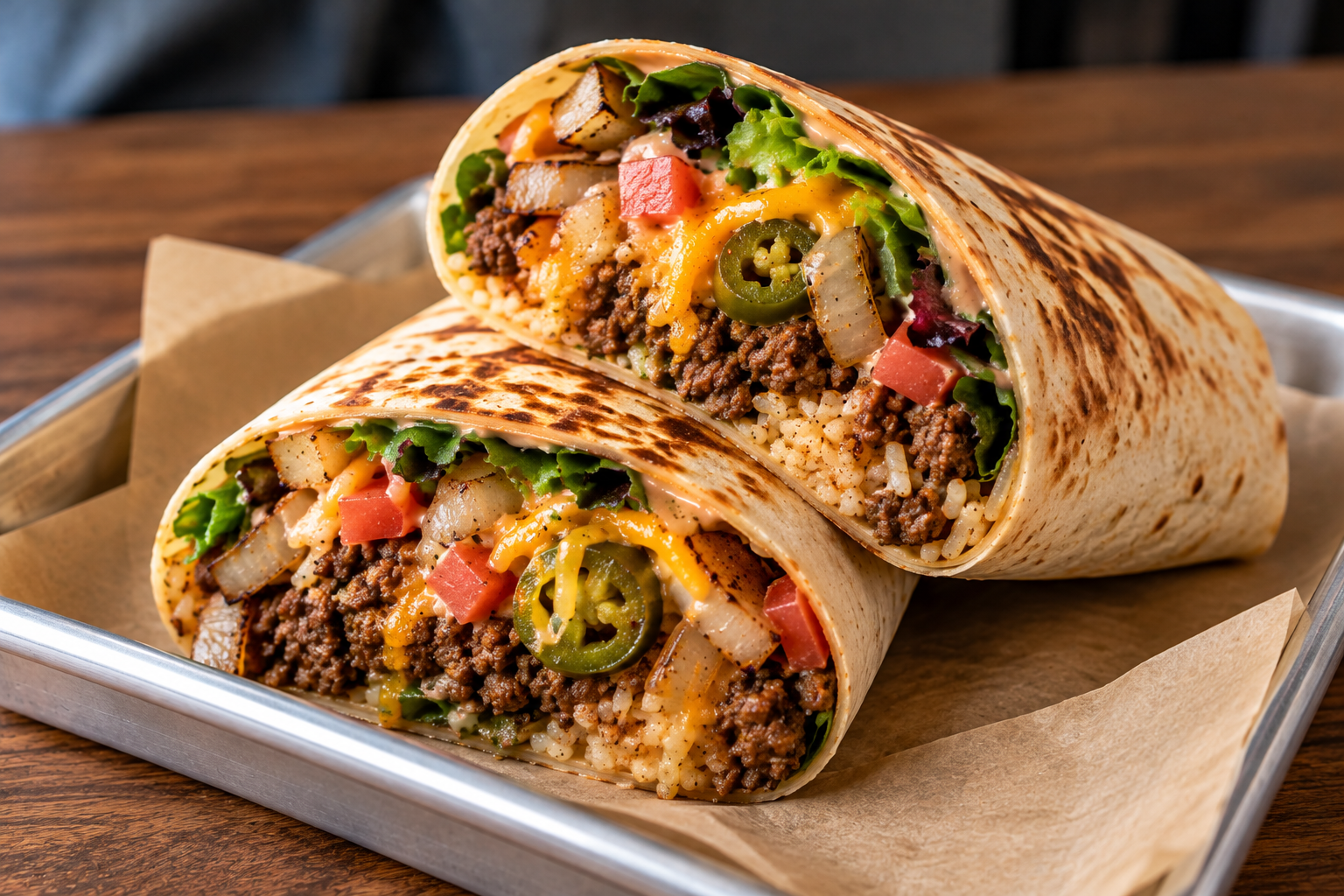 Ground Beef Wrap